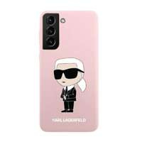Husa Husa Karl Lagerfeld Silicon NFT Ikonik - Samsung Galaxy S23 Ultra (roz) Case
