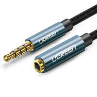 Ugreen cablu adaptor AUX mini jack AUX de 3,5 mm cablu de prelungire de 2 m albastru (AV118)