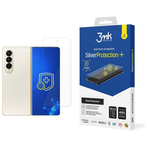 3mk Folia Silver Protect+ Sam F936 Z Fold4 Antimicrobian montat pe suport umed - față