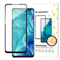 folie sticla ecrancase Wozinsky Full Glue Infinix Hot 11S NFC complet cu cadru negru ( prietenos)