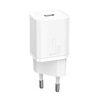 Baseus Super Si 1C fast wall charger USB Type C 20 W Power Delivery white (CCSUP-B02)