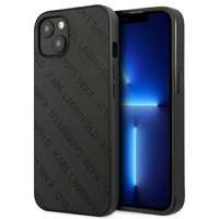 Husa KARL LAGERFELD Apple iPhone 13 Mini Perforated Allover negru Hardcase