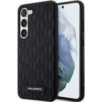 Husacase Karl Lagerfeld KLHCS23MSAKLHPK S23 Plus S916 hard negru/negru Saffiano Mono Mono Metal Logo Case