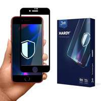 3mk Hardy iPhone 7/8/SE 2020/2022 călit chimic szkło negru/negru