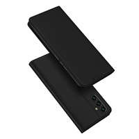 husa Dux Ducis Skin Pro Samsung Galaxy A14 A14 5G flip cover card portofel stand negru
