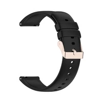 Curea din silicon pentru Xiaomi Mi Watch / Amazfit GTR 47mm - negru