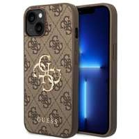 Husa Apple iPhone GUESS 14 Plus 4G Mare logo metalic maro tare GUESS 14 Plus 4Gcase