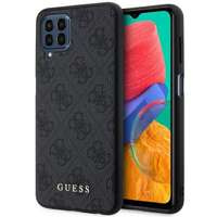 Husa case Guess GUHCSM33G4GFGR M33 5G M336 gri/grișu tare 4G Metal Gold Logo Case