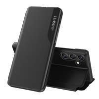 Husa Case husa Eco Leather View pentru Samsung Galaxy A24 4G cu suport flip negru Case