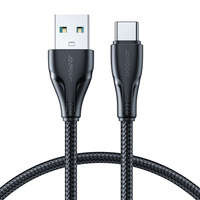 cablu Joyroom USB - USB C 3A Surpass Series pentru încărcare rapidă și transfer de date 1,2 m negru (S-UC027A11)