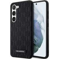 Husacase Karl Lagerfeld Klhcs23ssaklhpk S23 S911 Hard Black/Black Saffiano Mono Mono Metal Logo Case
