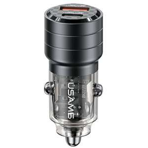 USAMS Charg. sam. C36 USB+USB-C 95W Fast Charge negru/negru CC176CC01 (US-CC176)