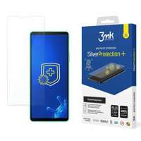 Folie Sticla 3mk Sony Xperia 10 IV Silver Protect+ Folia Antimicrobial montat pe suport umed