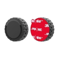 Carcasă Apple AirTag, cu înșurubare, rezistentă la apă, autoadezivă - neagră