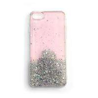 Wozinsky Star Glitter sclipici husa capac cu sclipici Samsung Galaxy A22 4G roz