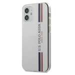 US POLO Case Apple iPhone 12 Mini Tricolor Collection USHCP12SPCUSSWH White Case