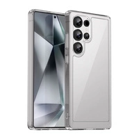 Husa din silicon Outer Space Case cu cadru de gel pentru Samsung Galaxy S25 Ultra - transparenta