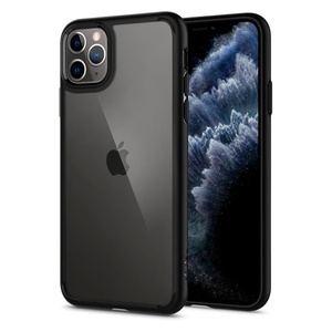 Husa SPIGEN  Apple iPhone  11 Pro Ultra Hybrid Matte Black Negru Negru Mat