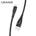 Cablu împletitură USAMS Apple Lightning 1m 2A U41 SJ391USB01 US-SJ391 Negru