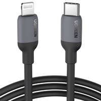 Cablu de încărcare rapidă Ugreen USB tip C - cip Lightning (certificat MFI) C94 Power Delivery 1m negru (US387 20304)