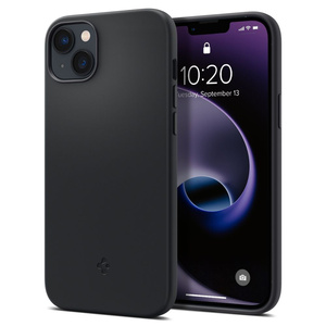 Husa Spigen iPhone Mag MagSafe 14 Plus Silicon Fit negru