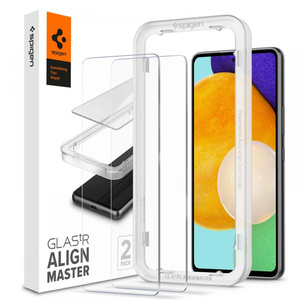 Spigen ALM GLAS.TR 2-PACK GALAXY A53 5G Folie sticla TRANSPARENT