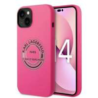 Husa Apple iPhone KARL LAGERFELD 14 Plus Silicone RSG Pink Hardcase