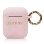 Husa GUESS Apple AirPods AirPods Silicon Cover Bright Pink Case