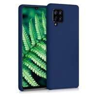Silicon Case flexibil silikonou husa acoperi Samsung Galaxy A42 5G albastru