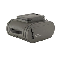 Sacoa Rockbros impermeabila pentru bicicleta, pentru portbagaj, capacitate 14l - gri