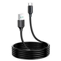 cablu Joyroom pentru încărcare / transfer de date USB - USB tip C 3A 2m negru (S-UC027A9)
