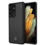 Husa MERCEDES MERCEDES Samsung Galaxy S21 Ultra G998 Dynamic Line MEHCS21LRCABK Negru Hardcase