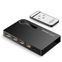 Ugreen HDMI - 3x HDMI splitter switch 3D 4K 7,5 Gbps 36 bit per channel black (40234)