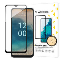 folie sticla ecran Wozinsky Sticlă temperată cu lipici complet pentru Nokia G22 9H pentru întreg cu ramă neagră
