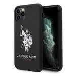 Case US POLO Case Apple iPhone 11 Pro Max Silicone Collection Black Case CASE