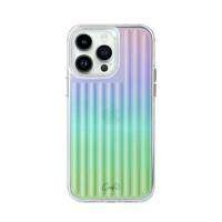 husa iPhone UNIQ Coehl Linear 14 Pro 6.1" opal/iridescentă