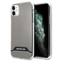 AMG AMHCN61TCBW iPhone 11 6.1" transparent/negrucase Electroplate Black&White