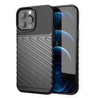Thunder Case flexibil și blindat husa husa iPhone 13 Pro Max negru
