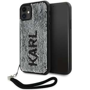 Husa Karl Lagerfeld KLHCN61PSQRKS iPhone 11 6.1" argintiu/argintiu tarecase Case