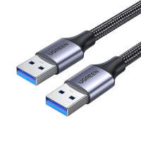 cablu Ugreen USB - USB 3.0 5Gb/s cablu 0,5 m gri (US373)