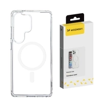 Husă Wozinsky Ultra Clear MagSafe pentru Samsung Galaxy S25 Ultra - Transparentă