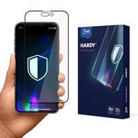 3mk iPhone szkło Hardy 14 Plus / 13 Pro Max 6,7" întărit chimic negru/negru Hardy 14 Plus / 13 Pro Max 6,7" întărit chimic