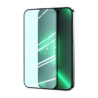 szkło iPhone ecran Joyroom Knight verde pentru 14 Pro cu filtru Anti Blue Light (JR-G02)