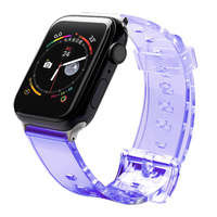 Curea de lumină de silicon strap brățară pentru Watch 6 / 5 / 4 / 3 / 2 (44mm / 42mm) violet