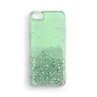 Wozinsky Star Glitter glitter acoperire caz cu sclipici iPhone 12 Pro Max verde