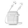 Husa BASEUS Apple Airpods Case &amp; Strap White Case