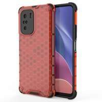Honeycomb husa husă blindată cu ramă de gel Xiaomi Redmi Redmi K40 Pro+ / K40 Pro / K40 / Poco F3 roșu