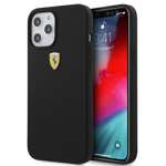 Ferrari Apple iPhone Case iPhone 12 Pro Max On Track Black Silicone Case