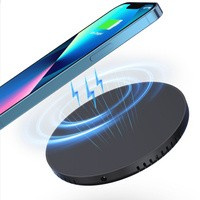 incarcator incarcator cablu Choetech inductiv 10W + și sursă de alimentare negru (T590-F)