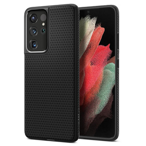 Husa SPIGEN  Galaxy S21 Ultra Liquid Air Matte Black Case